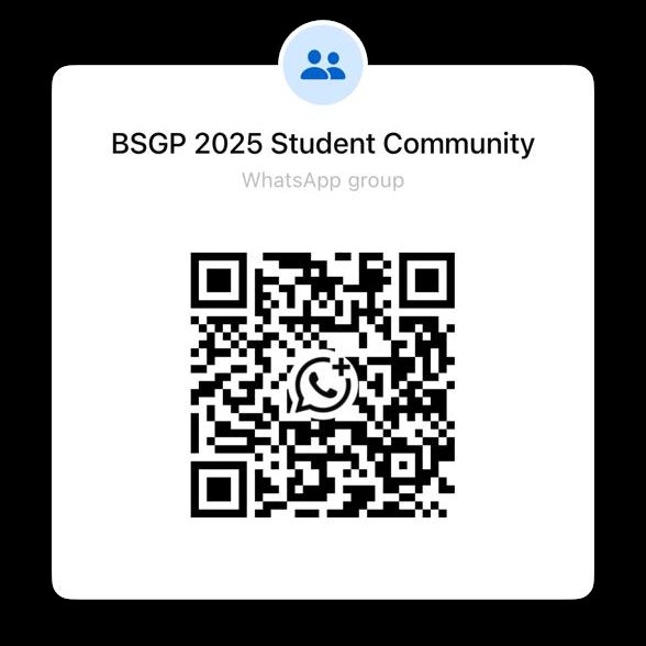 QR code to join community